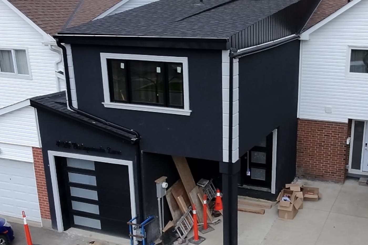 Fire damage rebuild — Mississauga